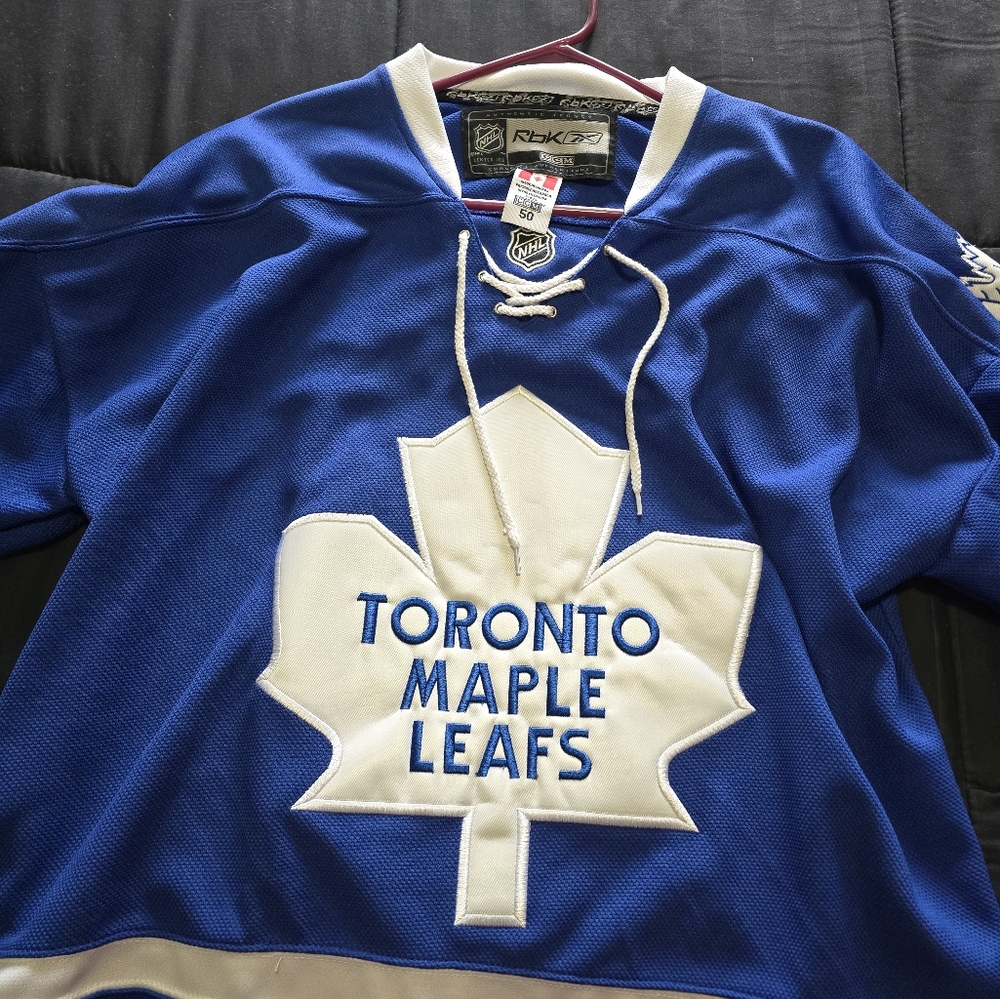 Reebok Toronto Maple Leafs Blue Jersey